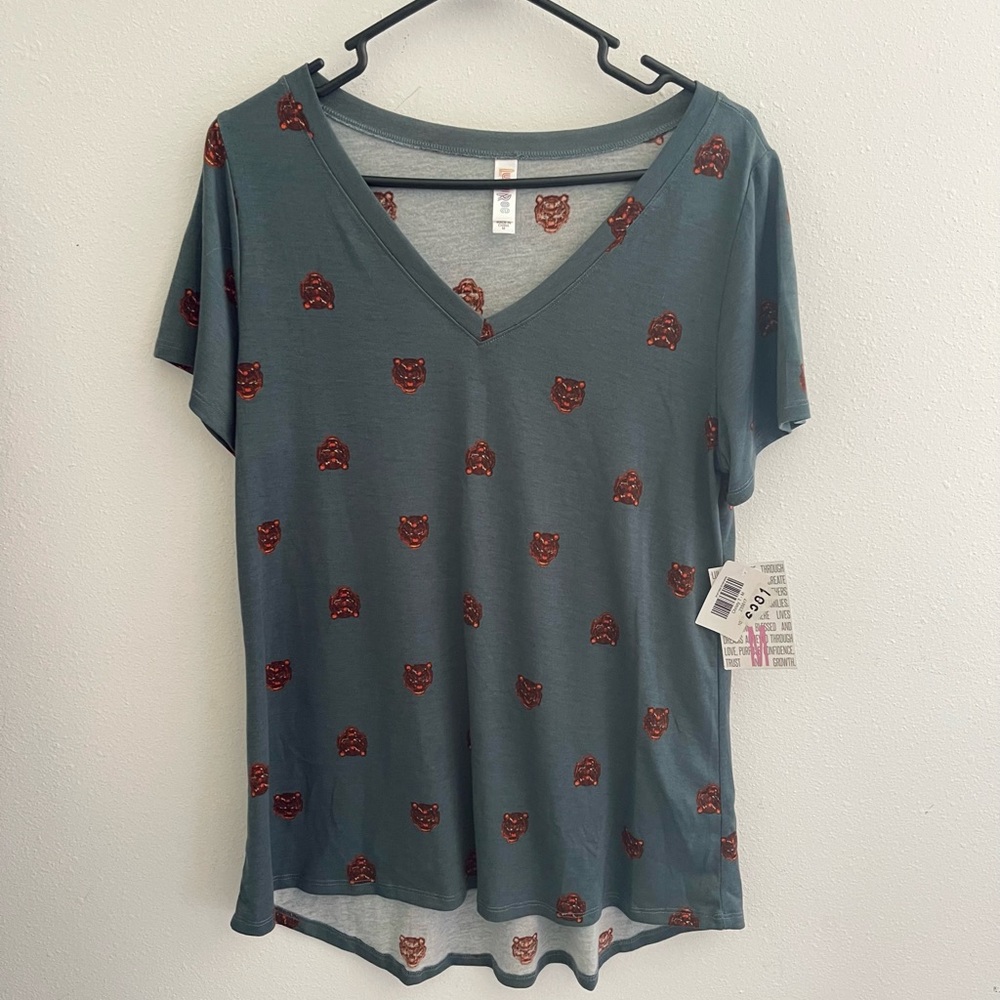 NWT LuLaRoe Christy T  Tiger Print